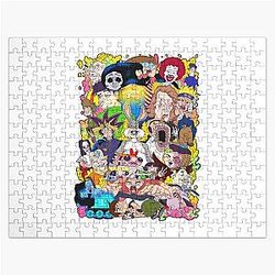 MeatCanyon Merch Cartoon Women Long Sleeve Sweat Jigsaw Puzzle RB1212
