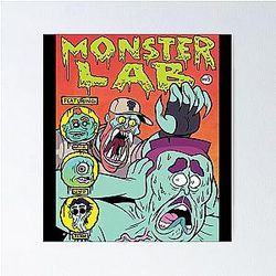 MONSTER LAB FIFTH EPISODE PRINT MEATCANYON Poster RB1212