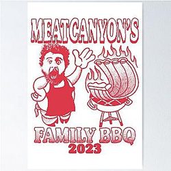 meatcanyon merch cookout Poster RB1212