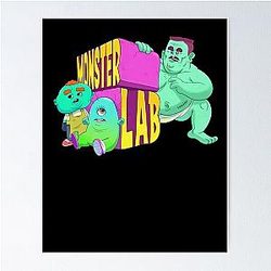 MONSTER LAB  THE OFFICIAL  MEATCANYON Poster RB1212