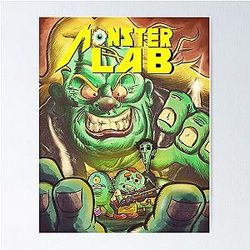 LIMITED EDITION  MONSTER LAB SIXTH EPISODE  MEATCANYON Poster RB1212