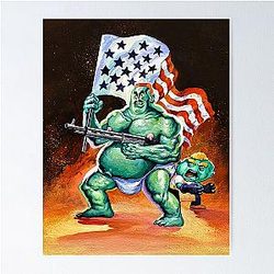 LIMITED EDITION  MONSTER LAB SEVENTH EPISODE  MEATCANYON Poster RB1212
