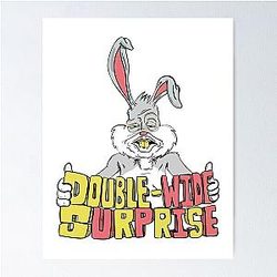MEATCANYON  DOUBLE WIDE SURPRISE Poster RB1212