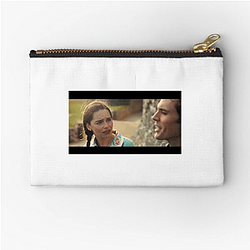 Me Before You's woman becomes a caregiver for a paralyzed man Me Before You Zipper Pouches