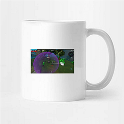 Megabonk features a protagonist with a large weapon Megabonk Mugs