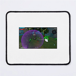 Megabonk features a protagonist with a large weapon Megabonk Mouse Pads