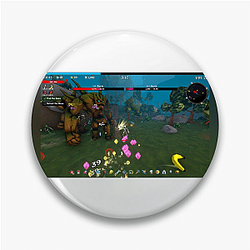 Megabonk's gameplay involves fighting enemies Megabonk Pins
