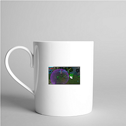 Megabonk features a protagonist with a large weapon Megabonk Mugs