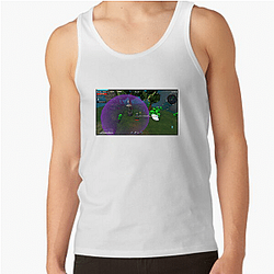 Megabonk features a protagonist with a large weapon Megabonk Tank Tops