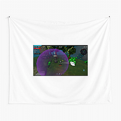 Megabonk features a protagonist with a large weapon Megabonk Tapestries