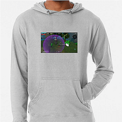 Megabonk features a protagonist with a large weapon Megabonk Hoodies