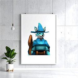 Megabonk – Fox Bonk Hard Megabonk Posters