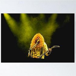 Dave Mustaine - Megadeth in Peru Poster
