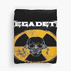 Megadeth Music Group Duvet Cover