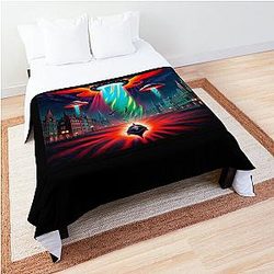 Megadeth Boston UFO Comforter
