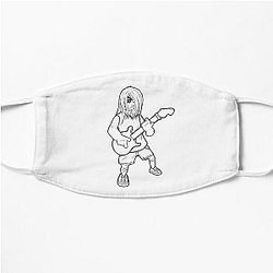 Cartoon Dave Mustaine, Megadeth, Comics Guitarist, String Instruments, young, comics, microphone  Flat Mask