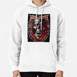 Megadeth skull logo Pullover Hoodie