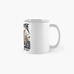 Axolotl Rock Band T-shirt - Megadeth Parody, If Megadeth were Axolotls Classic Mug