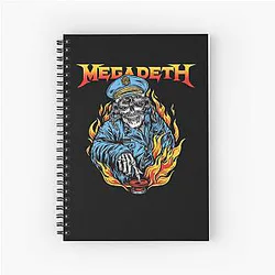 MEGADETH 나선형 노트북