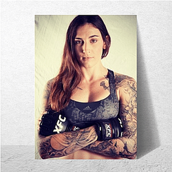 Tall Striker Megan Anderson Posters