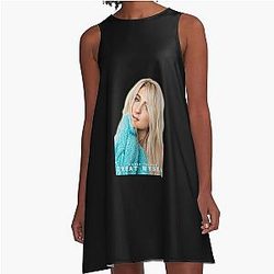 MEGHAN TRAINOR - TREAT MYSELF A-Line Dress