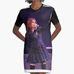 Meghan Trainor Photograph Graphic T-Shirt Dress