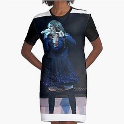 Meghan Trainor - Photograph Graphic T-Shirt Dress