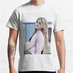 Meghan Trainor Poster Art For Fans Classic T-Shirt