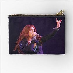 Meghan Trainor Photograph Zipper Pouch