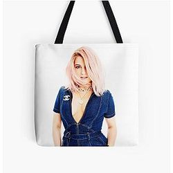 Meghan Trainor Beutiful All Over Print Tote Bag