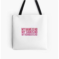 Meghan Trainor No Quote All Over Print Tote Bag