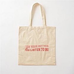 Meghan Trainor I am your mother you listen to me song lyrics mother tiktok Cotton Tote Bag
