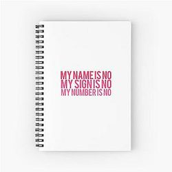 Meghan Trainor No Quote Spiral Notebook