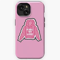 Made You Look (Pink Hoodie) -- Meghan Trainor lyrics iPhone Tough Case