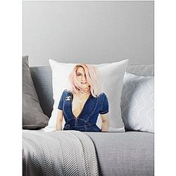 Meghan Trainor Beutiful Throw Pillow