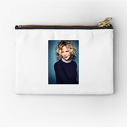 Heartfelt Heroine Meg Ryan Zipper Pouches