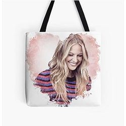Melissa Benoist All Over Print Tote Bag