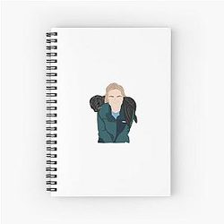 Melissa Benoist Spiral Notebook