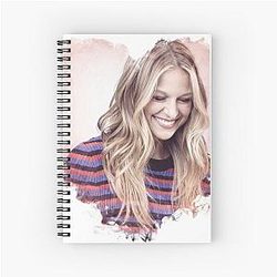 Melissa Benoist Spiral Notebook