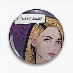 Melissa Benoist - Stay at Home Pin