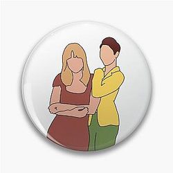 Super Danvers Sisters (Melissa Benoist & Chyler Leigh) Pin