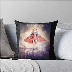 Kara Melissa Benoist Throw Pillow