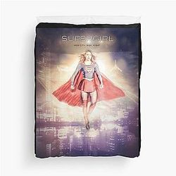 Kara Melissa Benoist Duvet Cover
