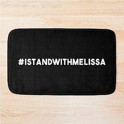 Melissa Benoist White Bath Mat