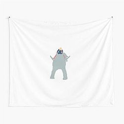 Melissa Benoist Dinosaur Tapestry