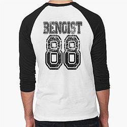 Melissa Benoist - 88 College Style Baseball Sleeve T-Shirt