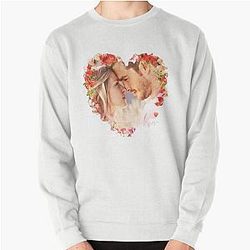 Melissa Benoist and Chris Wood Pullover Sweatshirt