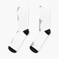 Melissa Benoist Dinosaur Socks