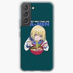 The Only Men I Trust Are RaMen Anime Girl Ramen Lover 425 Samsung Galaxy Soft Case RB0811