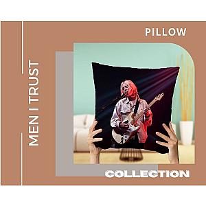 Men I Trust Throw Pillow